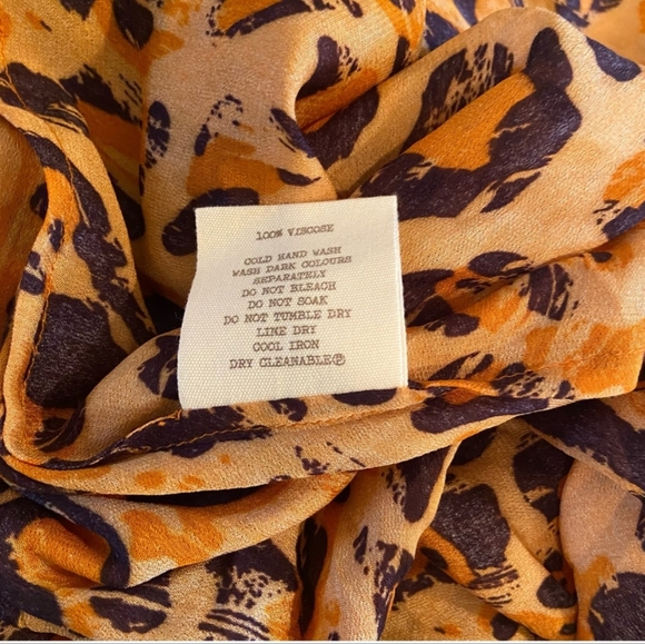 Spell Wild Ones Amber Gown Maxi Dress Leopard XS - Picture 5 of 6